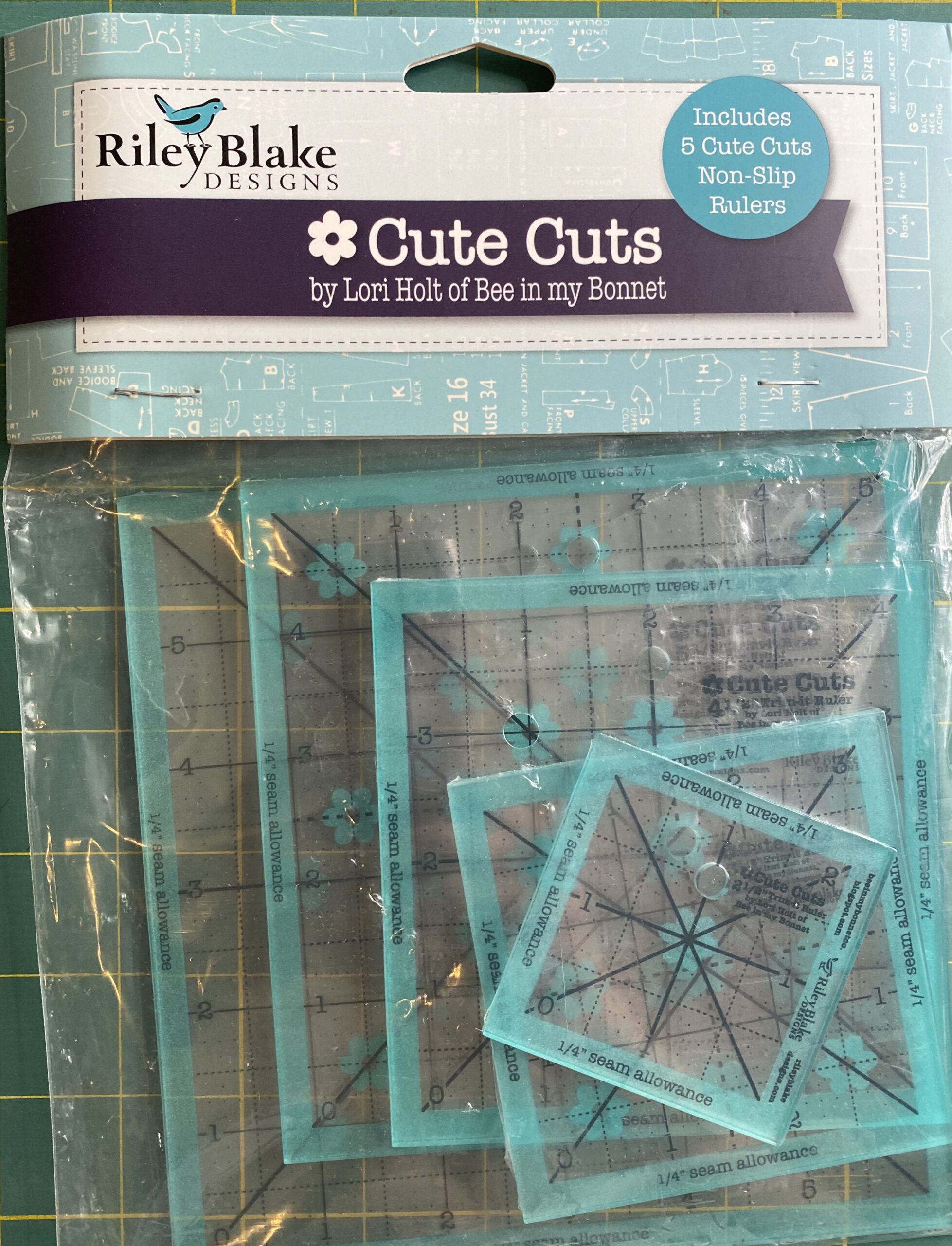 The Cute Cuts Ruler Set - Sister’s Choice Quilts