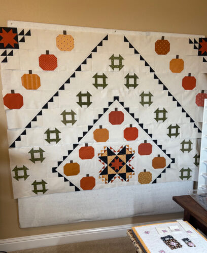 pumplin spice quilt, a sew along by Primitive Gatherings