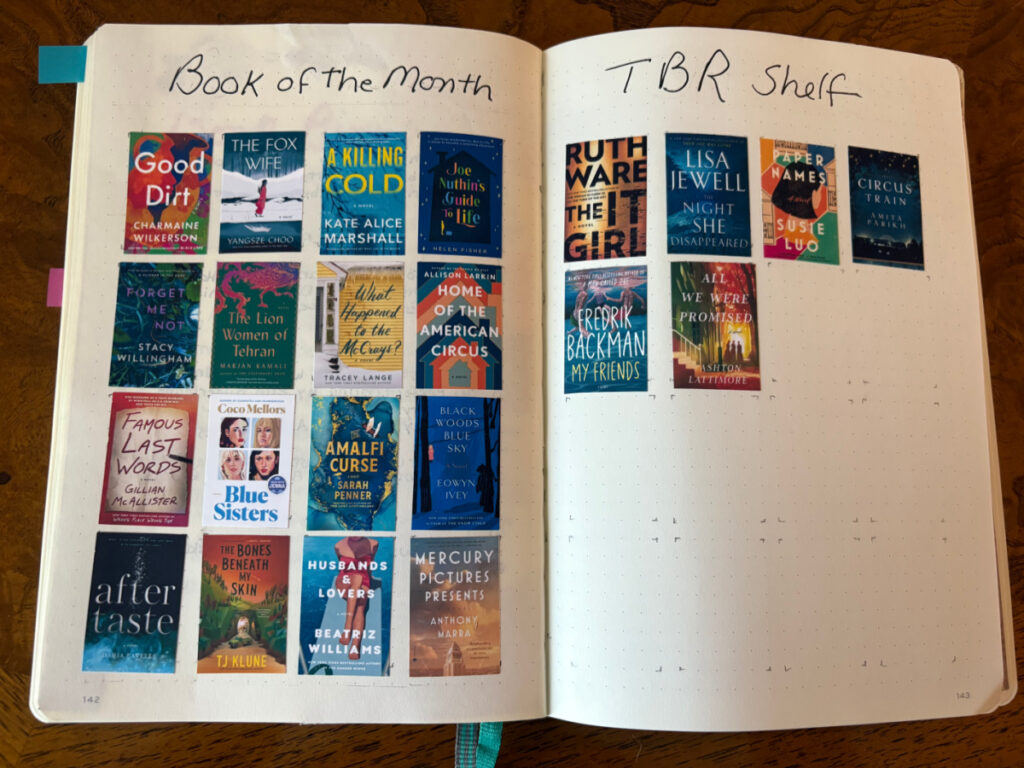 unread books from Book of the Month Club