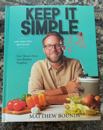 keep it simple cookbook by matthew bounds